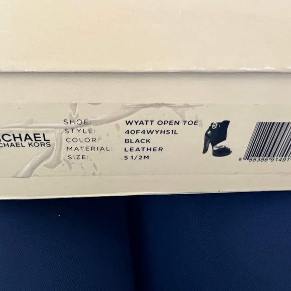 Michael Kors Wyatt Open Toe Booties - Picture 6 of 7